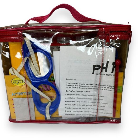 Lab In A Bag Oh Power Kit Kids Ages 8 + Science Test Tubes Laboratory Open Used - Picture 3 of 3